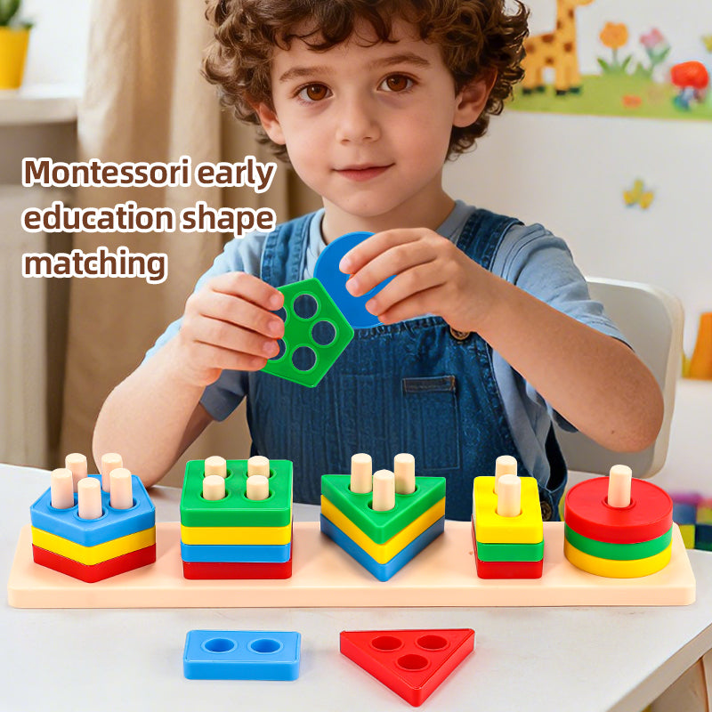 Montessori Wooden Tool Box Set