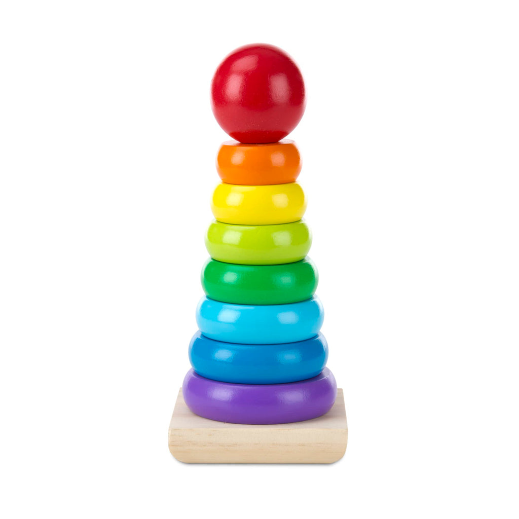 Rainbow Wooden Stacker Toy