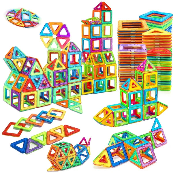 Magnetic Building Blocks STEM Construction Toy Set